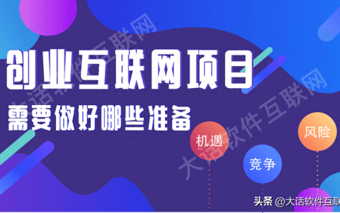 利用互联网创业项目