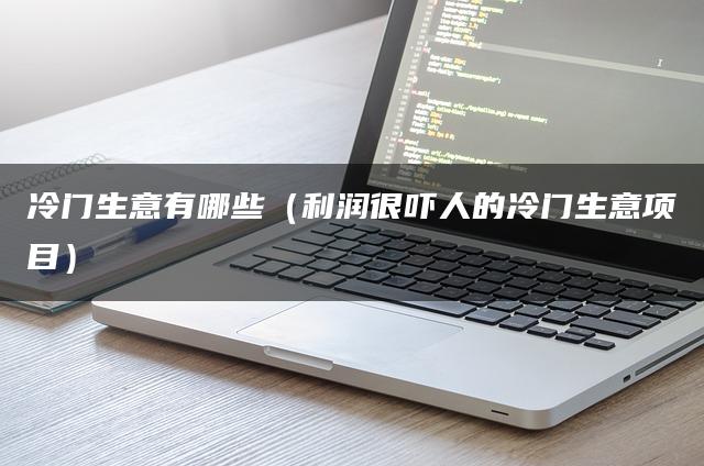 冷门生意有哪些（利润很吓人的冷门生意项目）