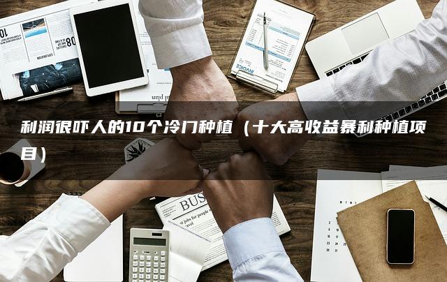 利润很吓人的10个冷门种植（十大高收益暴利种植项目）