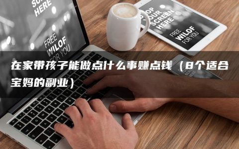 在家带孩子能做点什么事赚点钱（8个适合宝妈的副业）