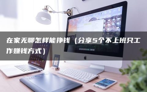 在家无聊怎样能挣钱（分享5个不上班只工作赚钱方式）