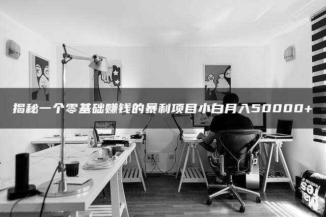 揭秘一个零基础赚钱的暴利项目小白月入50000+