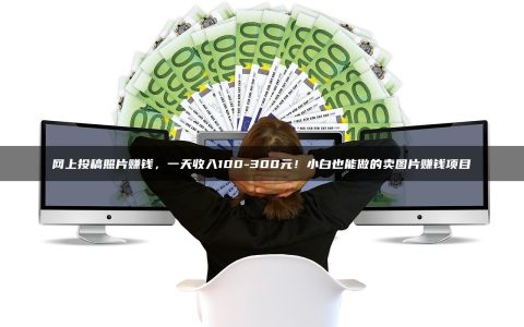 网上投稿照片赚钱，一天收入100-300元！小白也能做的卖图片赚钱项目
