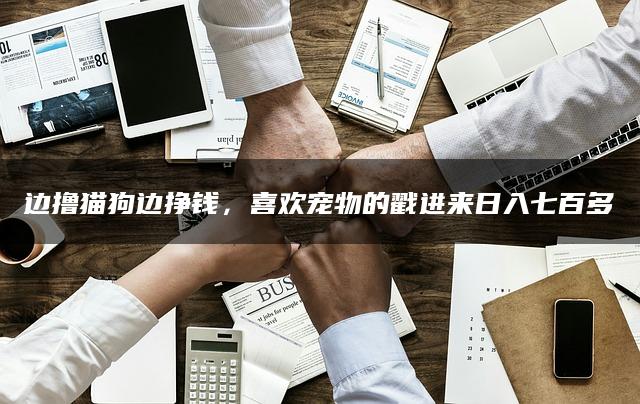 边撸猫狗边挣钱，喜欢宠物的戳进来日入七百多