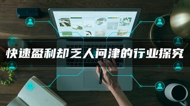 快速盈利却乏人问津的行业探究
